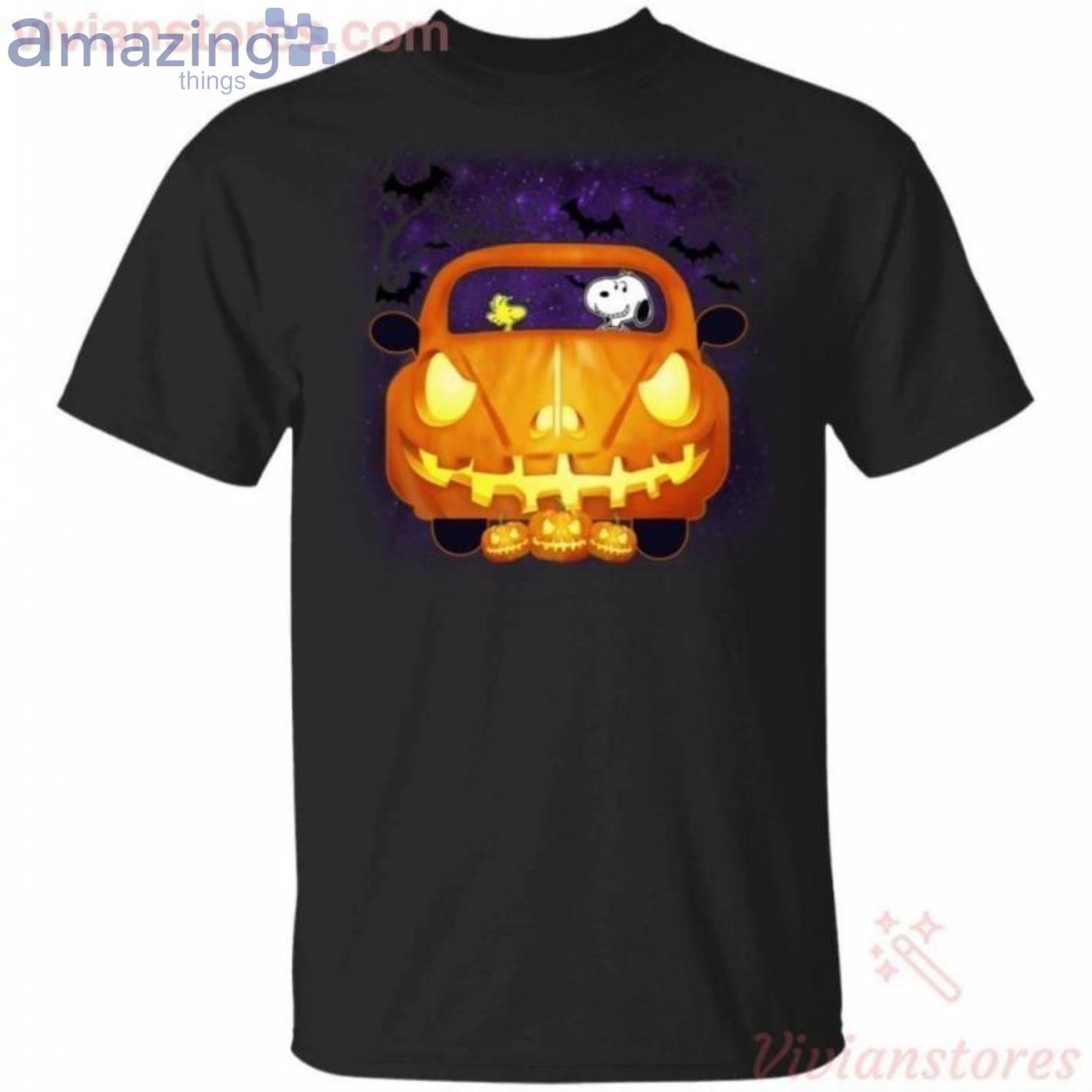 Snoopy And Charlie Brown In Halloween T-Shirt Product Photo 1