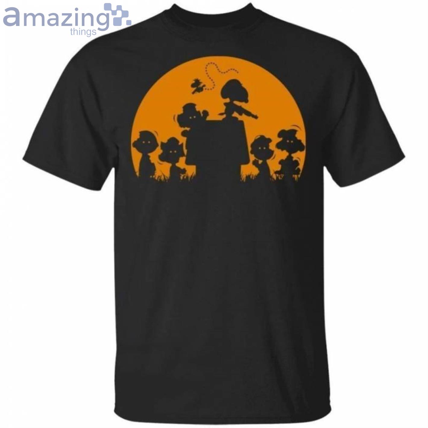 Snoopy Charlie Brown Halloween T-Shirt Product Photo 1