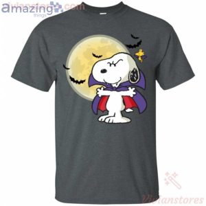 Snoopy Dracula Halloween Funny T-Shirt Product Photo 2