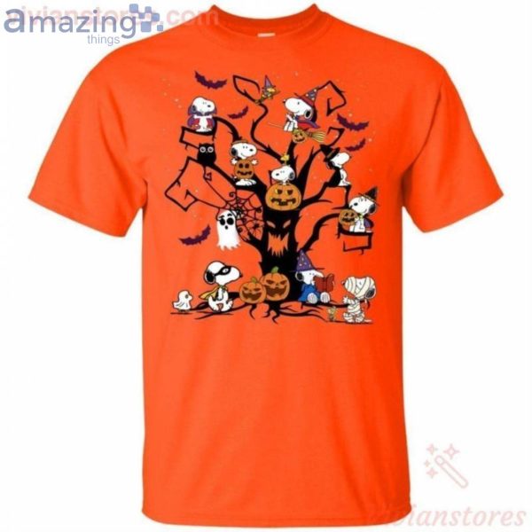 Snoopy Halloween Tree Halloween T-Shirt Product Photo 2