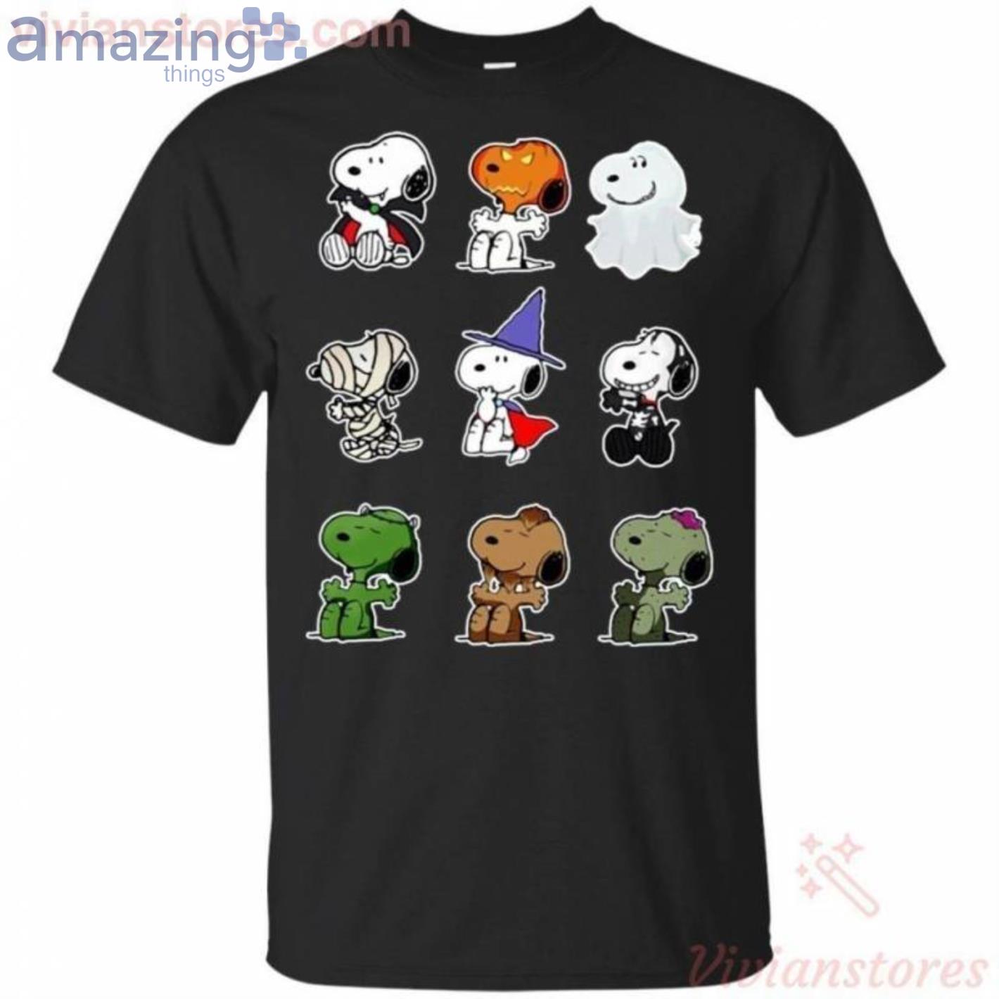 Snoopy Halloweens Funny T-Shirt Product Photo 1