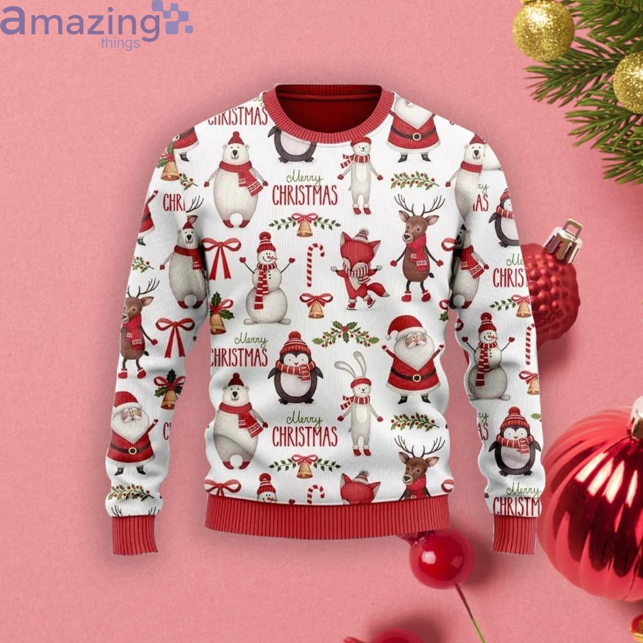 Snow Time For Everyone Christmas Gift Ugly Christmas Sweater Product Photo 1 Snow Time For Everyone Christmas Gift Ugly Christmas Sweater Product Photo 1