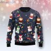 Snowman Christmas Light Ugly Christmas Sweater