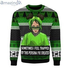 Sometimes I Feel Trapped Ugly Christmas Sweater Product Photo 1