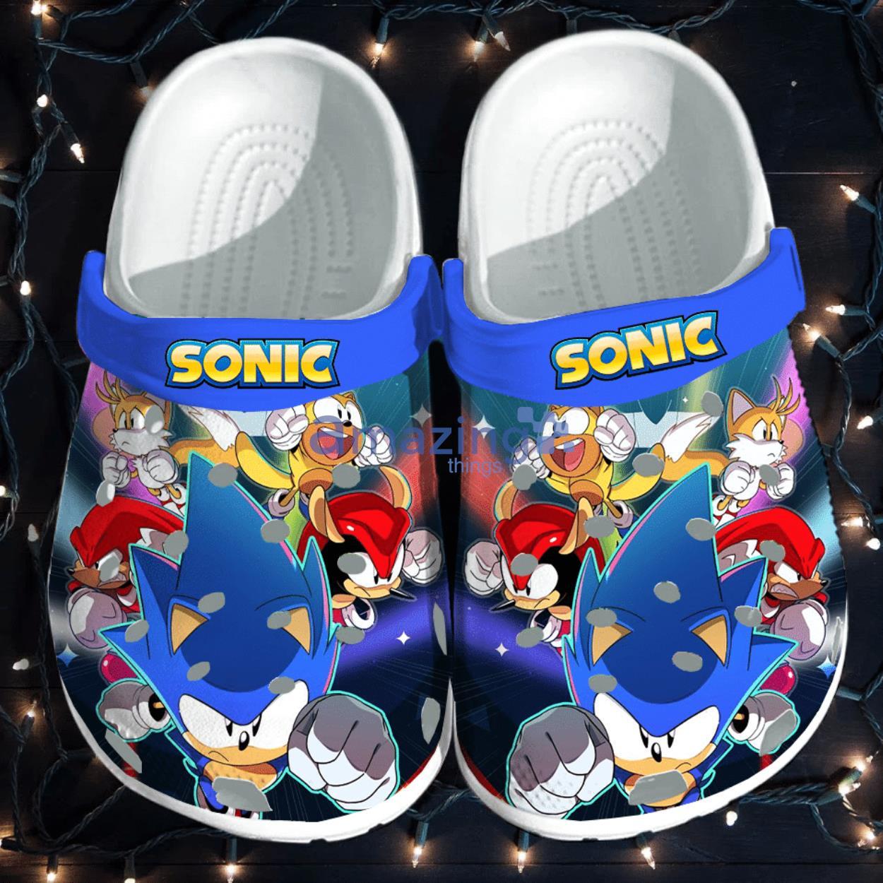 Sonic The Hedgehog  Clog For Men And Women Product Photo 1
