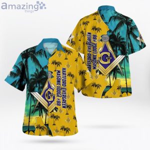South Windsor Connecticut Hartford-Evergreen Masonic Lodge #88 Hawaiian Shirt Product Photo 1