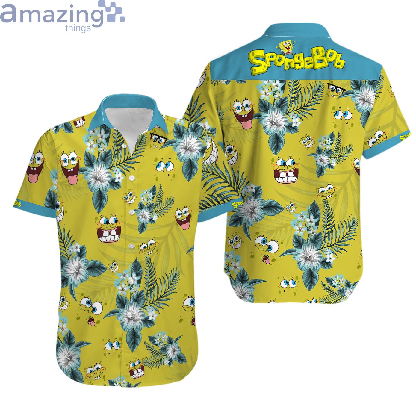 Spongebob Hawaiian Shirt Summer Hawaiian Shirt Product Photo 1 Spongebob Hawaiian Shirt Summer Hawaiian Shirt Product Photo 1