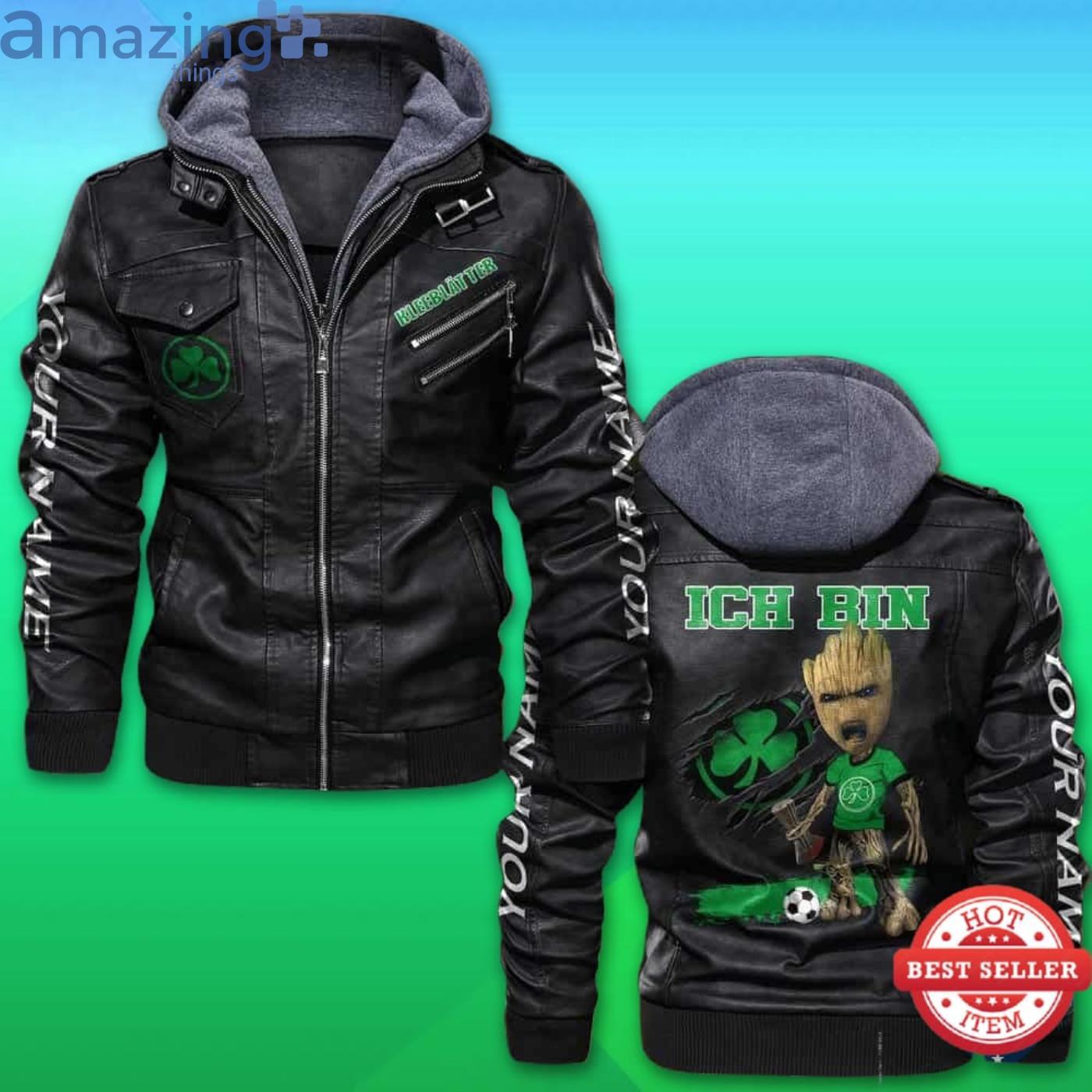 Spvgg Greuther Fürth Fc Custom Name 2D Trending Leather Jacket Product Photo 1