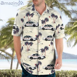 St Louis County Missouri Police Ford Crown Vic. Hawaiian Shirt Product Photo 3