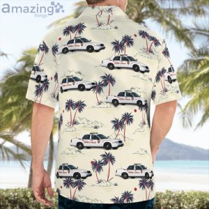 St Louis County Missouri Police Ford Crown Vic. Hawaiian Shirt Product Photo 4