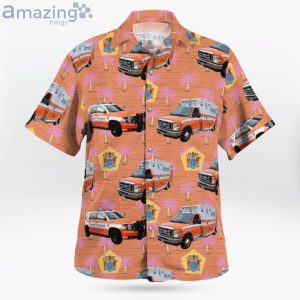 Stafford Township Emergency Medical Services New Jersey Fleet Hawaiian Shirt Product Photo 2