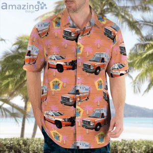 Stafford Township Emergency Medical Services New Jersey Fleet Hawaiian Shirt Product Photo 3