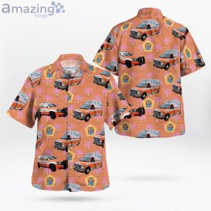 Stafford Township Emergency Medical Services New Jersey Fleet Hawaiian Shirt Product Photo 1