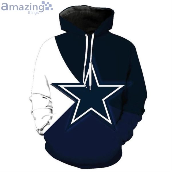 Star Dallas Cowboys Symbol All Over Print 3D Hoodieproduct photo 3