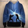 Star War All Over Print 3D Hoodie
