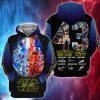 Star Wars 43 Years Of Star Wars 3D All Over Print Hoodie
