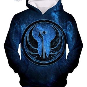 Star Wars Awesome Hd Old Galactic Republic Logo Cool Graphic 3D Hoodieproduct photo 3