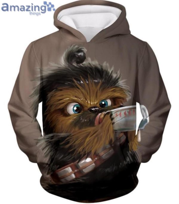 Star Wars Baby Chewbacca All Over Print 3D Hoodieproduct photo 2