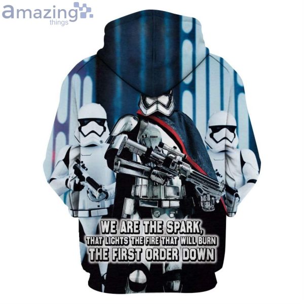Star Wars Captain Phasma We Are The Spark 3D Hoodieproduct photo 1