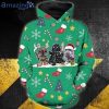 Star Wars Characters Christmas All Over Print Green 3D Hoodie