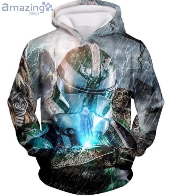 Star Wars Clone Wars Stormtrooper Full Print 3D Hoodieproduct photo 1