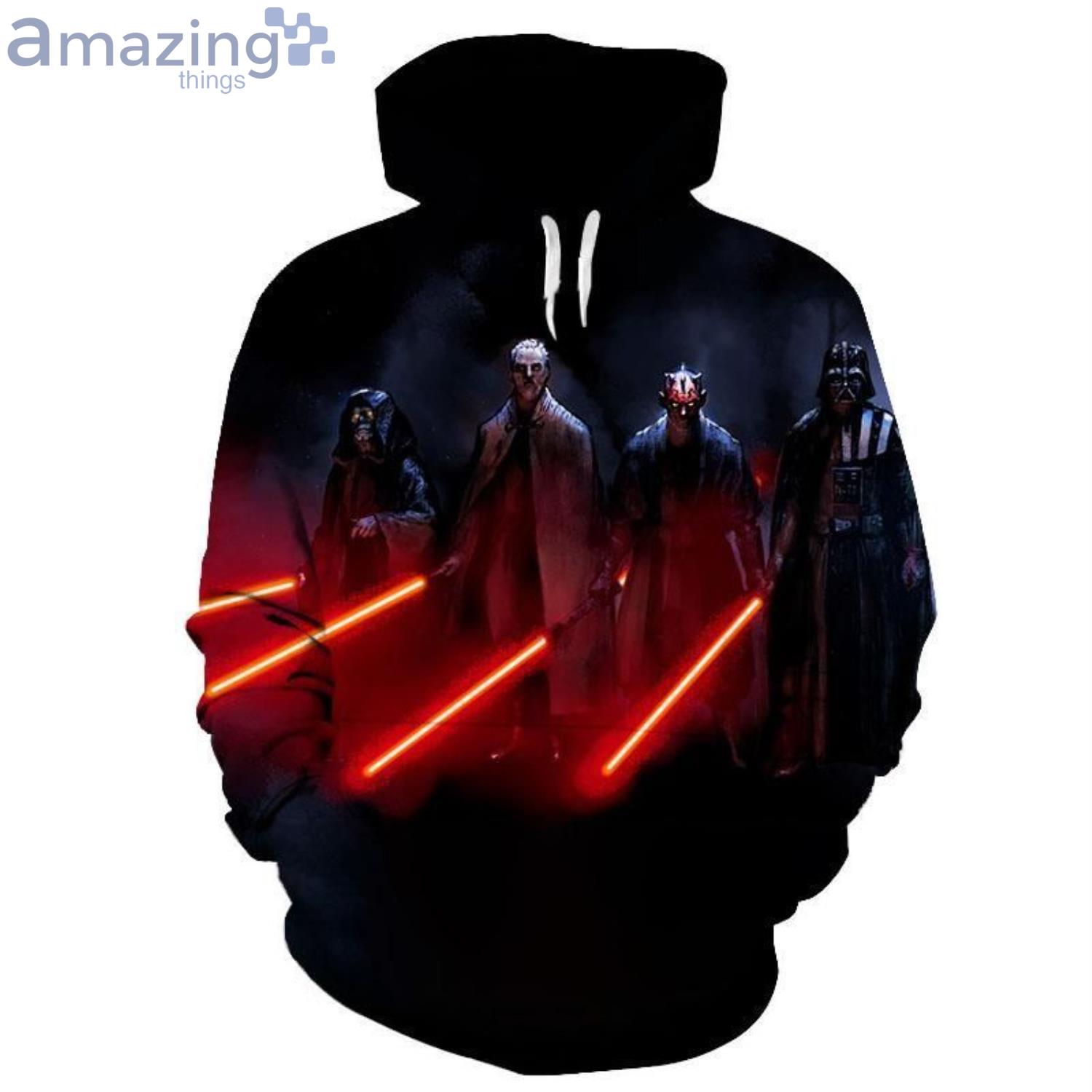 Star Wars Dark Side All Over Print 3D Hoodie image Star Wars Dark Side All Over Print 3D Hoodieproduct photo 1