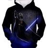 Star Wars Darth Vader Leader Of Galactic Empire Action Black 3D Hoodie