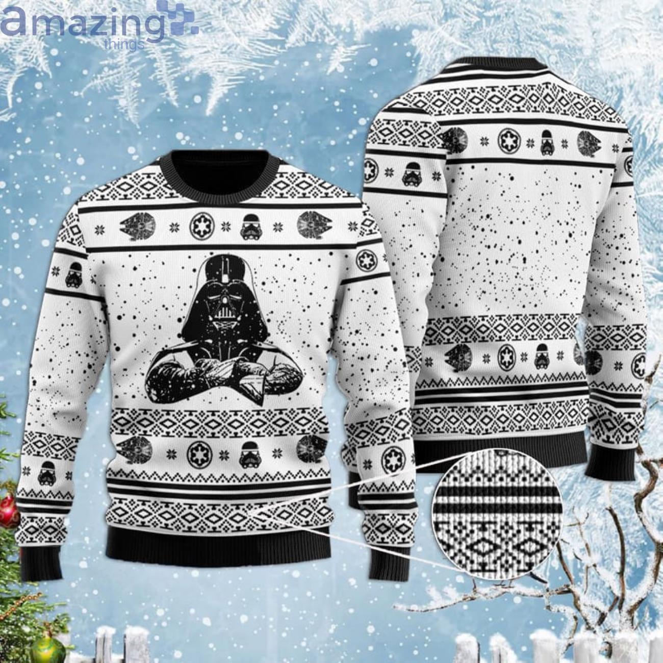 Star Wars Darth Vader Ugly Christmas Sweater Product Photo 1