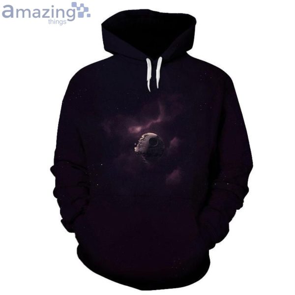 Star Wars Death Star Black All Over Print 3D Hoodieproduct photo 1