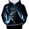 Star Wars Faded To Dark Side Darth Vader Action Black 3D Hoodie