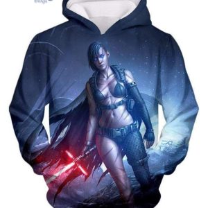 Star Wars Fan Art Female Sith Lord Kylo Jen Graphic Action 3D Hoodieproduct photo 2