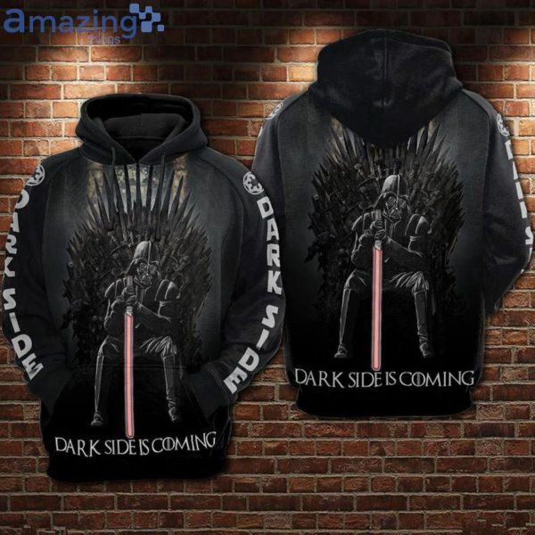 Star Wars Game Of Thrones Darkside Is Coming Full Print 3D Hoodieproduct photo 1