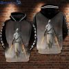 Star Wars Gray Jedi All Over Print 3D Hoodie