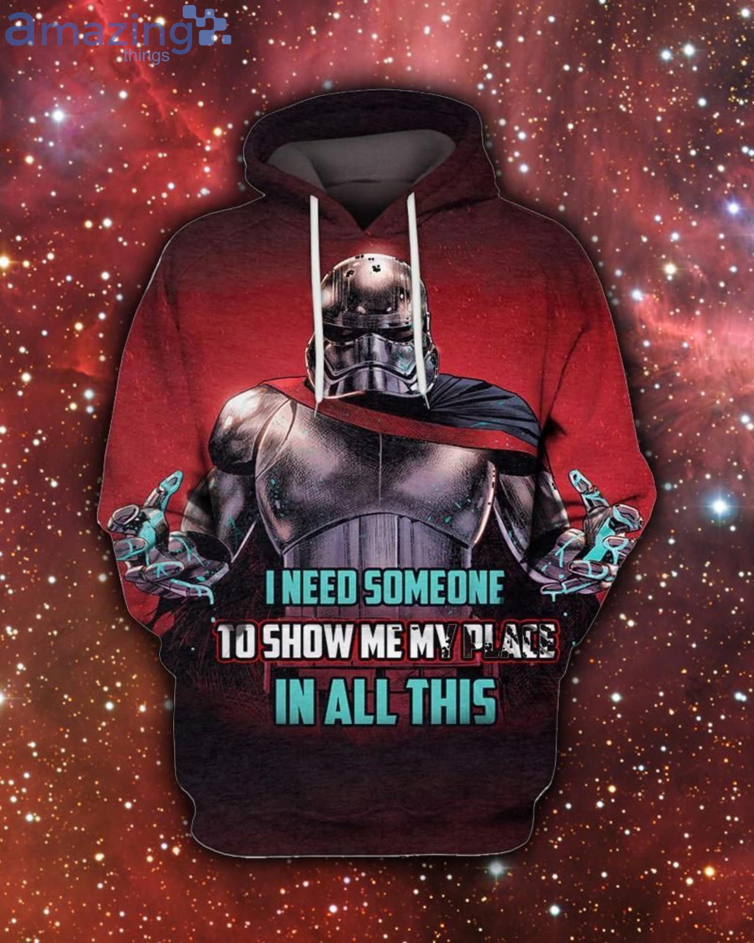 Star Wars I Need Someone Art All Over Print 3D Hoodie image Star Wars I Need Someone Art All Over Print 3D Hoodieproduct photo 4