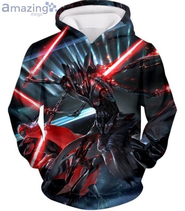 Star Wars Jedi Hunter General Grievous Full Print 3D Hoodieproduct photo 2