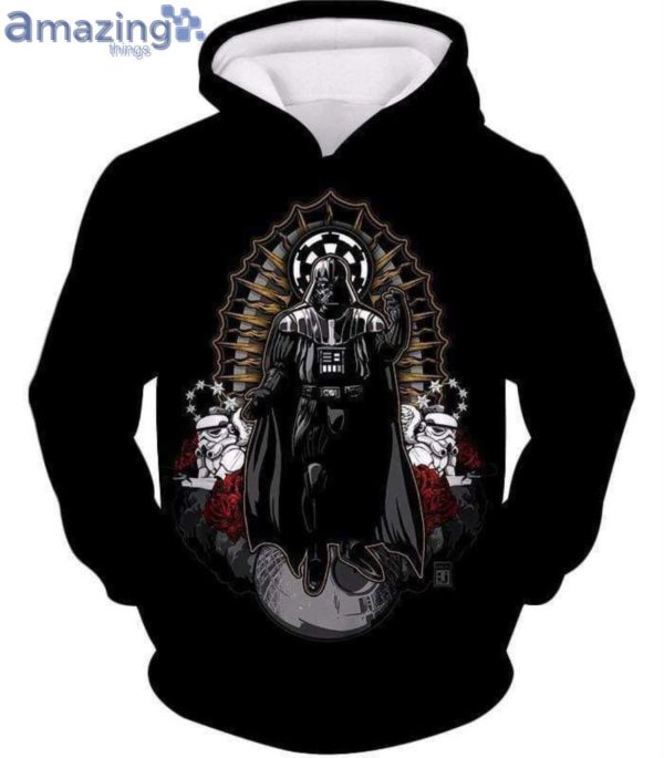 Star Wars Leader Of The Galactic Empire Darth Vader Animated Black 3D Hoodieproduct photo 2
