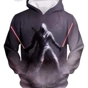 Star Wars Lord Of Darkness Darth Shadow Action Grey Full Print 3D Hoodie image Star Wars Lord Of Darkness Darth Shadow Action Grey Full Print 3D Hoodieproduct photo 4