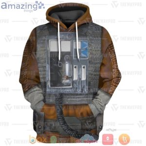 Star Wars Luke Skywalker All Over Print 3D Hoodieproduct photo 2