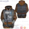 Star Wars Luke Skywalker All Over Print 3D Hoodie