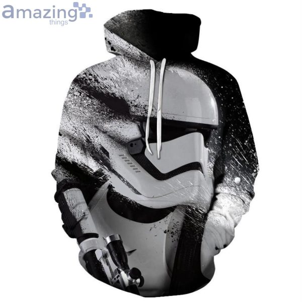 Star Wars Portrait Robot Astronaut All Over Print 3D Hoodieproduct photo 1