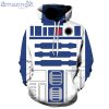 Star Wars R2D2 Full Print 3D Hoodie