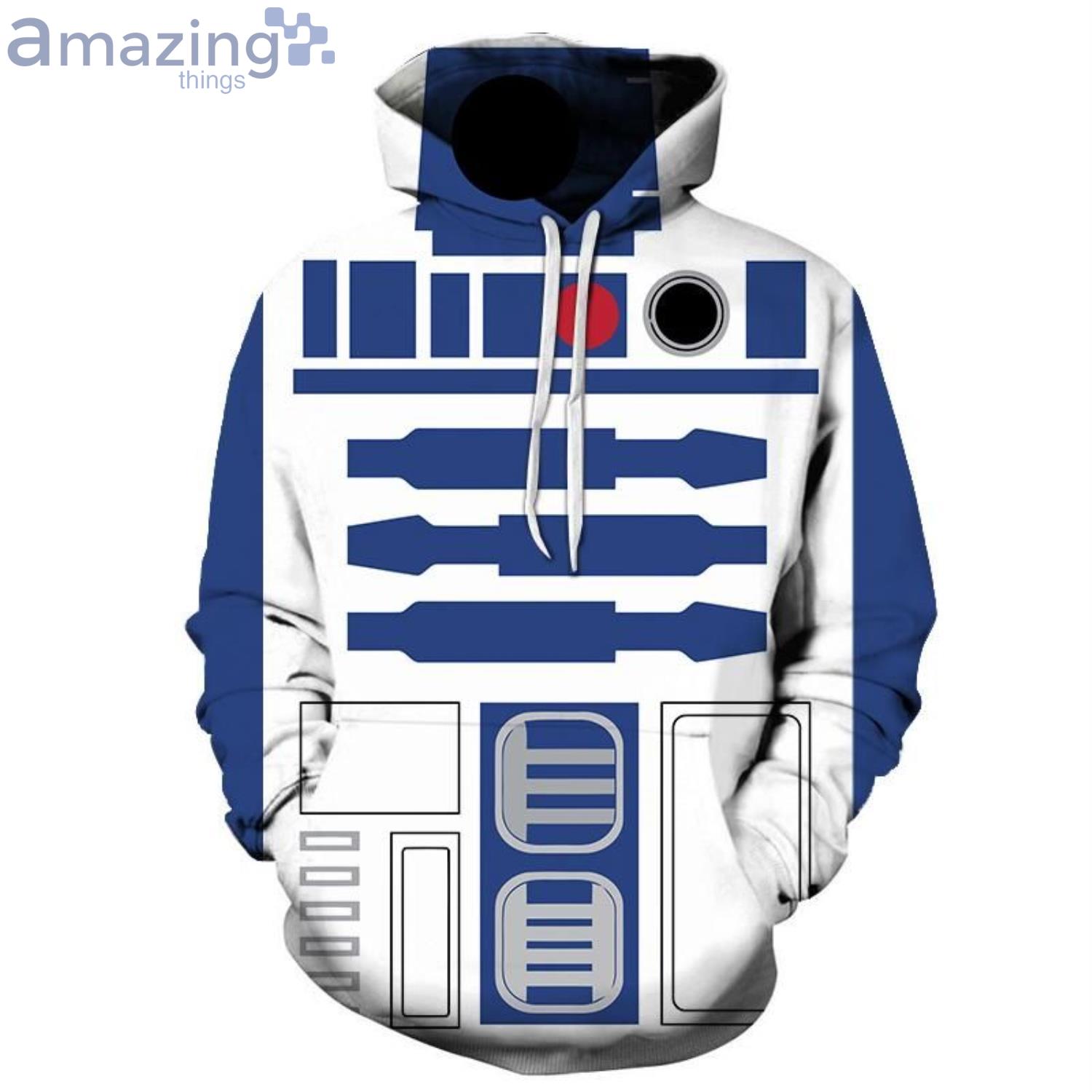 Star Wars R2D2 Full Print 3D Hoodie