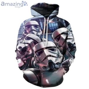 Star Wars Robot Astronaut All Over Print 3D Hoodieproduct photo 1