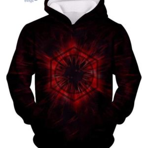 Star Wars The First Order Logo Promo Black All Over Print 3D Hoodie image Star Wars The First Order Logo Promo Black All Over Print 3D Hoodieproduct photo 3