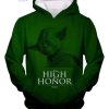 Star Wars Yoda The Legendary Jedi Master Green Quoted 3D Hoodie