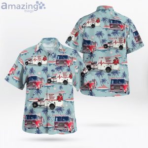Starke Bradford County Florida Bradford County Fire Rescue Hawaiian Shirt Product Photo 1