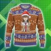 Steins Gate Christmas Ugly Sweater Custom Kurisu Makise Anime 3D Sweater