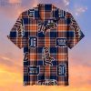 Striped Style Detroit Tigers Baseball Fans Gift Logo Sport Lover Hawaiian Shirt