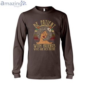 Strong Black Nurse Woman Long Sleeve T Shirt image Strong Black Nurse Woman Long Sleeve T-Shirt Product Photo 5