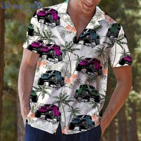 Summer Jeep Coconut Jeep Lover Unisex Hawaiian Shirts Product Photo 2